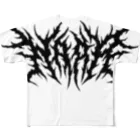 Toshihiro Egawa Artのデスメタル奈良/ DEATH METAL NARA フルグラフィックTシャツ