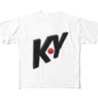 自然風景のK・Yシャツ フルグラフィックTシャツ