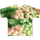 キモグラフィック屋さん － Unconscious Art －のベルツノガエル All-Over Print T-Shirt