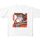STROLL-YETIのイエティ達磨 フルグラフィックTシャツ