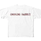 SNORING RABBIT × SNORING ORCAの擬態　scene 03 フルグラフィックTシャツ