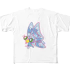 こねずみ出版のチョウチョさん01 All-Over Print T-Shirt