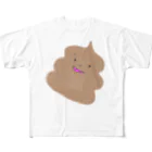 yume_no_mapicoのゆるゆるりチョコソフト フルグラフィックTシャツ