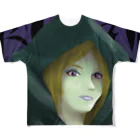 REDMOON_SAPPOROの魔女 フルグラフィックTシャツ