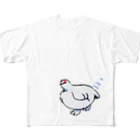 segasworksのこっちに来るライチョウさん フルグラフィックTシャツ