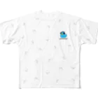 HAPPY BLUE DAKK のダックボート All-Over Print T-Shirt
