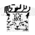 中央町戦術工芸　旧グラフィック局跡地の大東京テクノ猫 All-Over Print T-Shirt