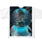 桜の金魚 フルグラフィックTシャツ