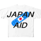 SuzutakaのJapan aid フルグラフィックTシャツ