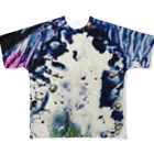 キモグラフィック屋さん － Unconscious Art －のZen Monster  All-Over Print T-Shirt