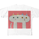 杉谷馬場生のなかよしなねこ フルグラフィックTシャツ