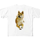 柴犬おかゆのグッズ販売店の柴犬おかゆ フルグラフィックTシャツ