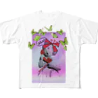 90sのBaby_girl All-Over Print T-Shirt