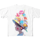 ヤバいTシャツ屋しゃんの夏だ！アイスだ 016 All-Over Print T-Shirt