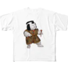 メディア木龍・谷崎潤一郎研究のつぶやきグッズのお店の御所人形（大） All-Over Print T-Shirt
