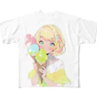 ヤバいTシャツ屋しゃんの夏だ！アイスだ 017 フルグラフィックTシャツ