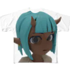 bunbunbububunの3D modeled imp girl All-Over Print T-Shirt
