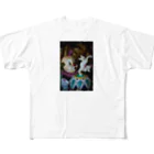 グラフィティー　写真のPierrot フルグラフィックTシャツ