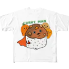 ちゅい🍎End of Food🍎のEnd of Food カレーライス フルグラフィックTシャツ