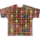 ペコりんショップの風ぐるま All-Over Print T-Shirt