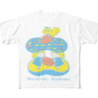 spicemachine-shopのMainichi kodomo nuts フルグラフィックTシャツ