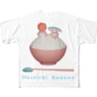 spicemachine-shopのMainichi kodomo 3d rice フルグラフィックTシャツ