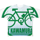 原田専門家のパ紋No.3300 T KAWAMURA フルグラフィックTシャツ