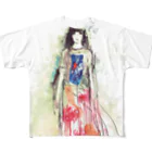 コマイぬのkanae All-Over Print T-Shirt