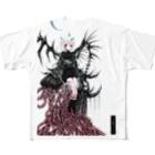 蚕絲うれうの无へと咲く、皎潔としてのクオレマ All-Over Print T-Shirt