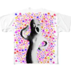 猫山アイス洋品店の踊る埴輪の叫び フルグラフィックTシャツ