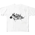 FIX-RAYのmetalfish フルグラフィックTシャツ
