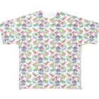 千森なつきののんきな恐竜たち All-Over Print T-Shirt