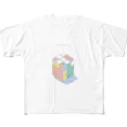 nORmyのHALFWAY All-Over Print T-Shirt