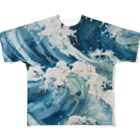 オポの🎨【Hokusai】🎨 フルグラフィックTシャツ