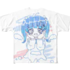 みこきちのさぶかる！天使ちゃん All-Over Print T-Shirt