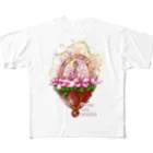 ハッピースマイルの神様の乗り物 All-Over Print T-Shirt