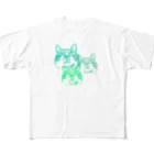 Sonokichiの愛猫大福 フルグラフィックTシャツ