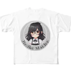 Jimiko Maiden (ジミコメイデン)の【Jimiko Maiden】スマイルメイド フルグラフィックTシャツ