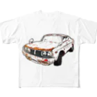 OLDMANのOLD CAR ⑥ All-Over Print T-Shirt