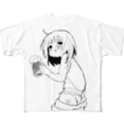 つの酔っ払いTシャツ フルグラフィックTシャツ