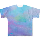 tailor P-cafe by HNPeerの夏の気持ち-blue All-Over Print T-Shirt