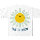 jamfish_goodiesのお花SMILE フルグラフィックTシャツ