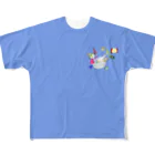 いまたき りよのつゆと紫陽花 All-Over Print T-Shirt