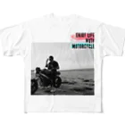 nijiiro-kujiraのバイクライフを楽しむシリーズ All-Over Print T-Shirt