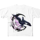 mouthのORCAMoon フルグラフィックTシャツ