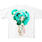 BAMBINERDSのshalom． All-Over Print T-Shirt