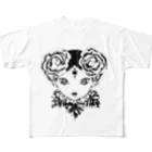 shangri-la-f の多眼少女 All-Over Print T-Shirt