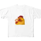 とっしー 噂音トシの鶏 Chikin フルグラフィックTシャツ