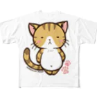 MarchenCatののほほんネコさん【まいぽん】 フルグラフィックTシャツ