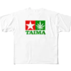 おもしろいTシャツ屋さんのTAIMA 大麻 大麻草 マリファナ cannabis marijuana All-Over Print T-Shirt